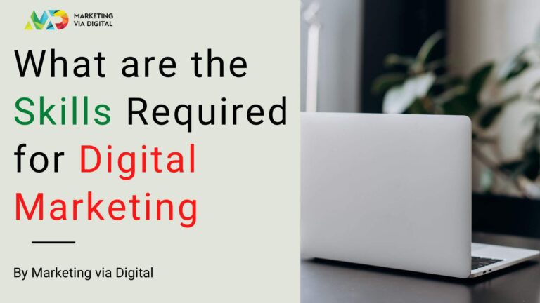 What is Digital Marketing and what are the skills required for digital marketing