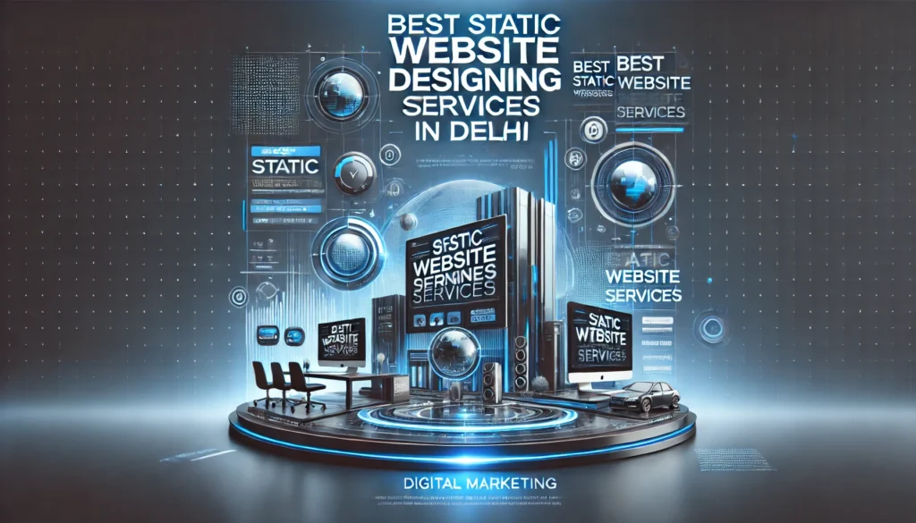 Best Static Website Designing Services in Delhi