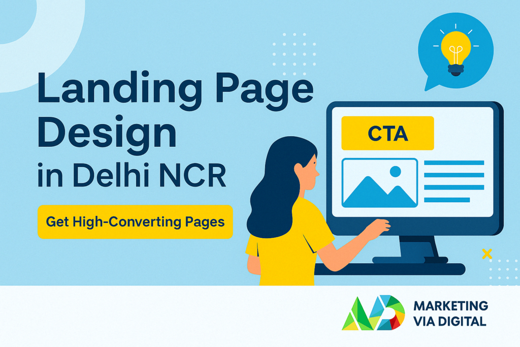 Landing Page Design in Delhi NCR