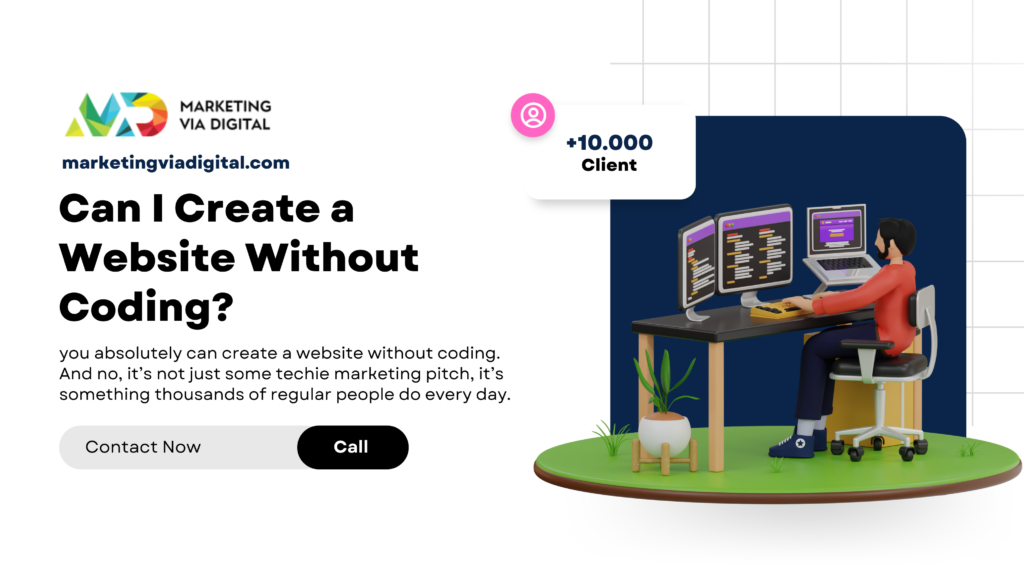 Can I Create a Website Without Coding