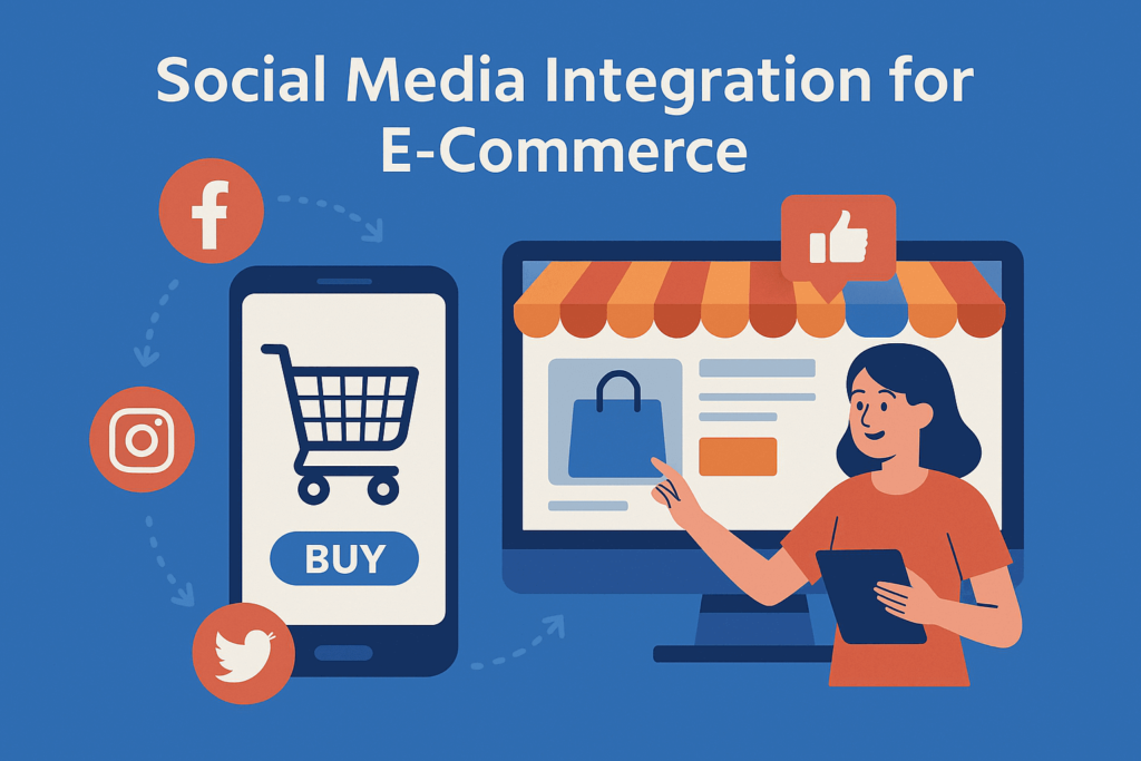 social media integration for e-commerce